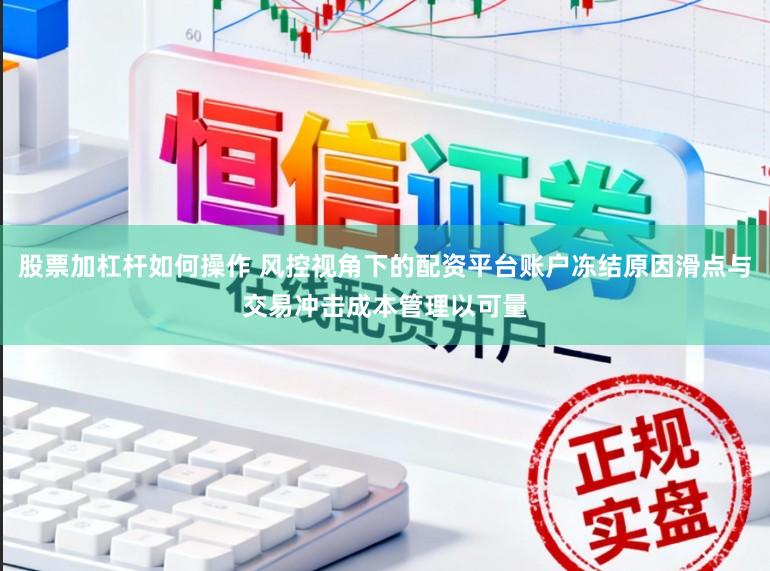 股票加杠杆如何操作 风控视角下的配资平台账户冻结原因滑点与交易冲击成本管理以可量