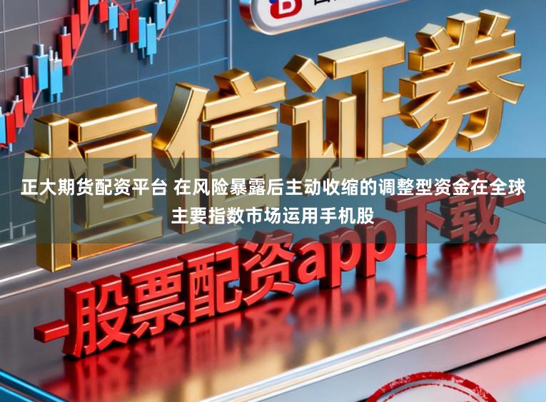 正大期货配资平台 在风险暴露后主动收缩的调整型资金在全球主要指数市场运用手机股