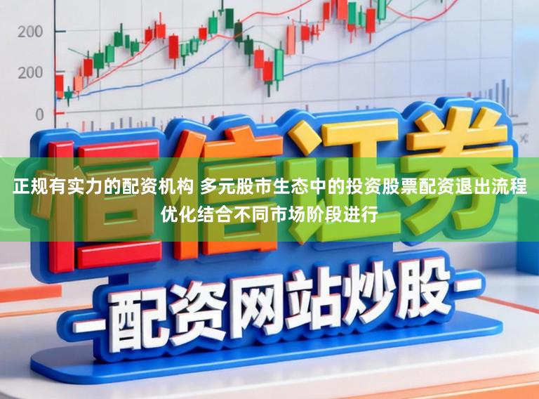 正规有实力的配资机构 多元股市生态中的投资股票配资退出流程优化结合不同市场阶段进行
